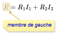 Membres et termes
